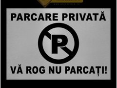 Indicatoare din aluminiu pentru parcari